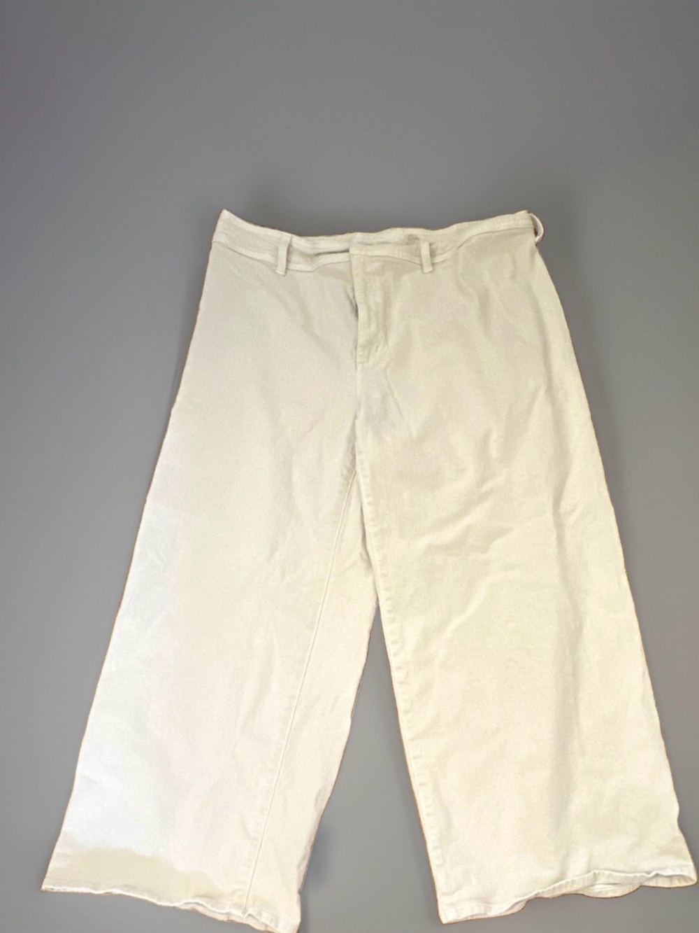Universal Thread Women's Off-White Wide-Leg Ankle Length Sz 17